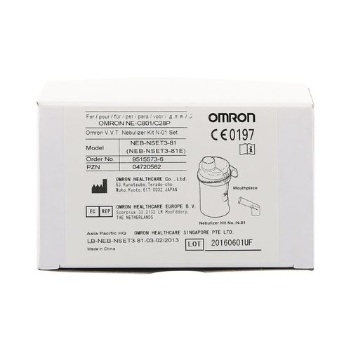 OMRON V.V.T Nebuliser Kit With Mouthpiece NEB-NSET3-81